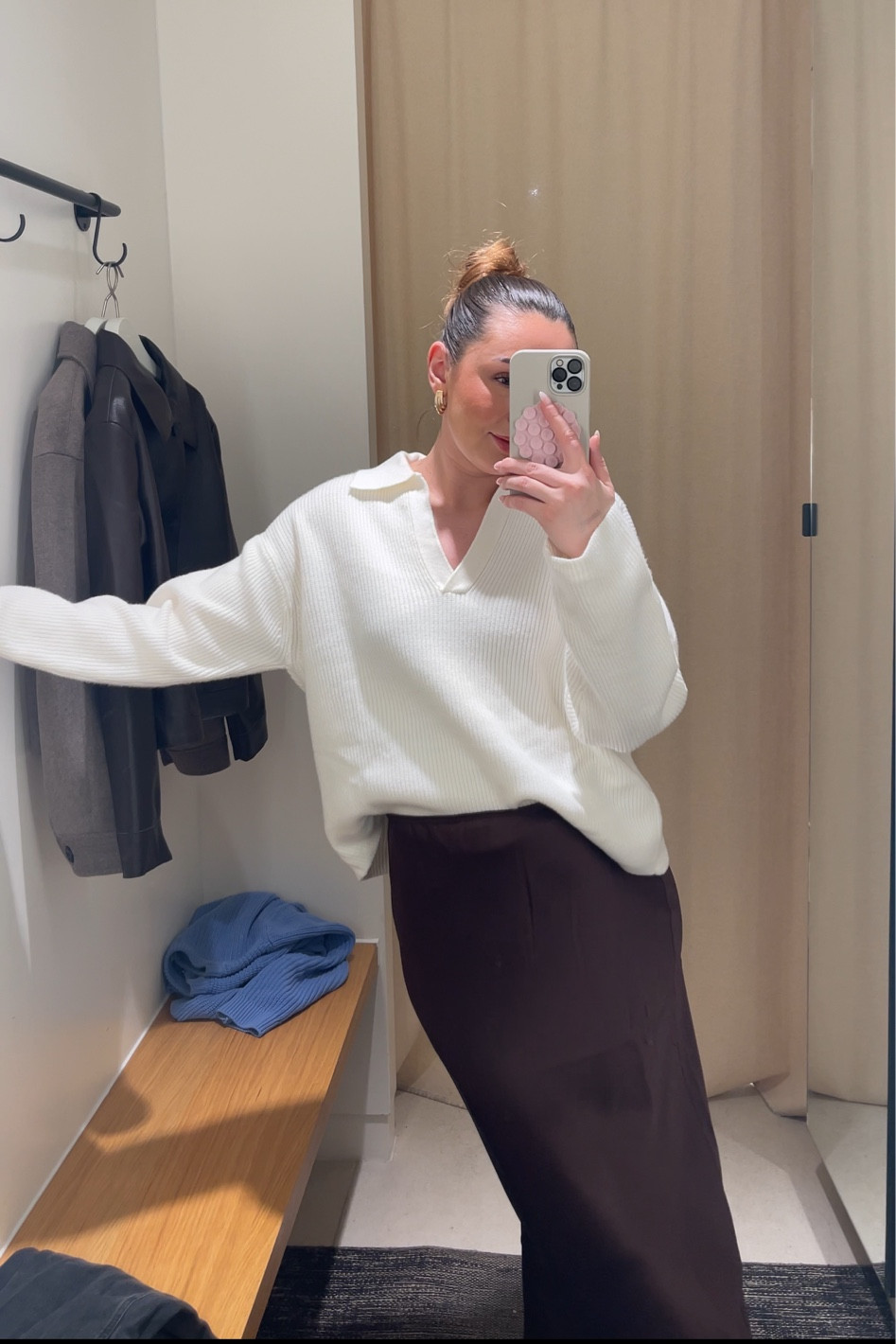 Winter to spring transitional outfit! Loving all things brown and cream right now 🤎✨

#LTKwinter #LTKeurope #LTKuk