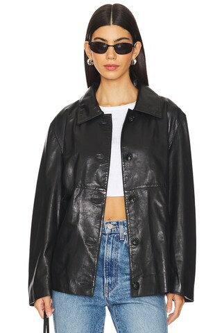 LAMARQUE Presley Jacket in Black from Revolve.com | Revolve Clothing (Global)