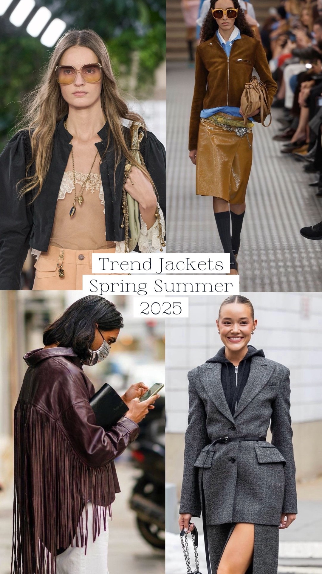 Trend Jackets Spring Summer 2025
Chaquetas Tendencia Primavera Verano 2025

#LTKstyletip #LTKespana #LTKspring