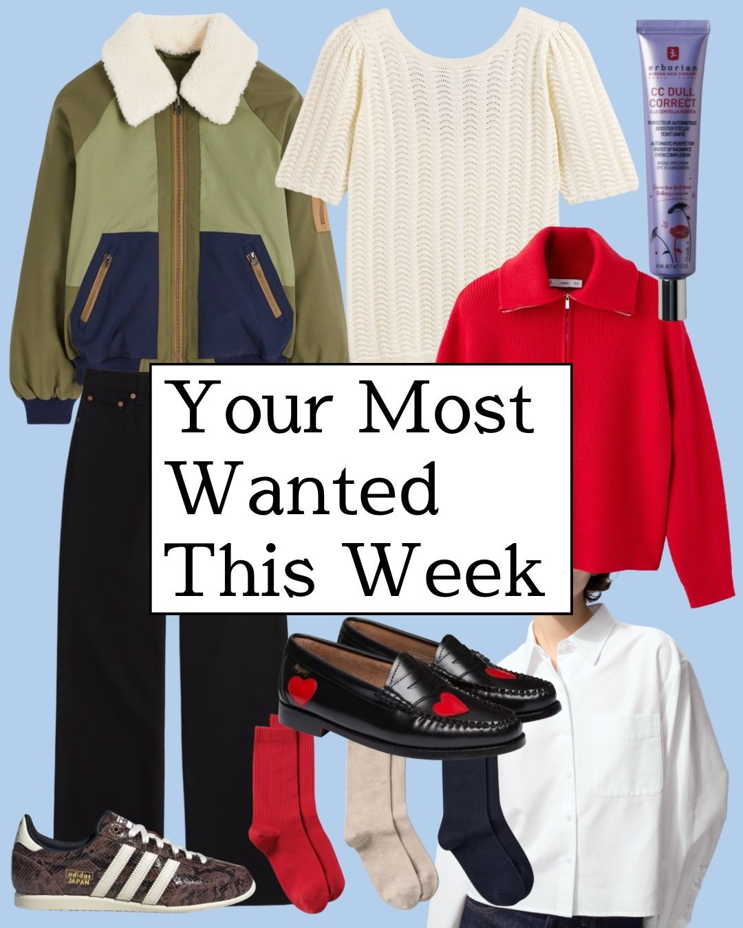 Your most shopped items from the past week 
