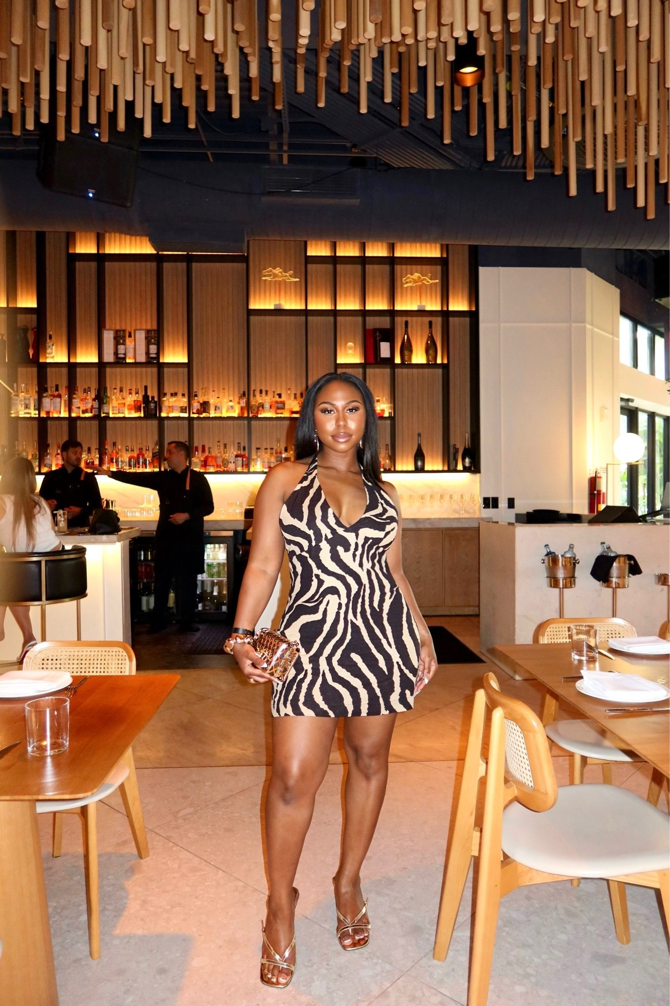 Zebra print, gold accents, and dinner plans >>

5’3 | 165 lbs | Size M

✨Dress is sold out from H&M but I tagged similar options! 
✨ Chanel inspired clutch is the “Chosen Girl Metal Clutch - Gold” from Fashion Nova


Summer Dresses, Summer Outfits, Summer Outfits Over 40, Date Night Outfits, Vacation Outfits, Vacation Dresses, Resort Wear, Dinner Outfit, Girls Night Outfit, Animal Print Dress, Zebra Print Dress, Halter Dress, Mini Dress, Vacation Style, Gold Heels, Neutral Outfit, Chic Outfits, Puerto Rico Style, Resort Dinner Outfit, Vacation Dinner Outfit