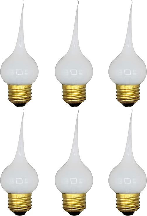 Creative Hobbies® 7194WSA Large Medium Base Silicone Light Bulbs, 7.5 Watt, Individually Boxed, ... | Amazon (US)