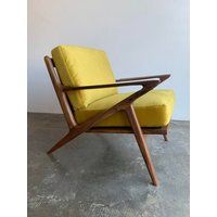 Mid Century Modern Walnut Lounge Chair | Etsy (US)