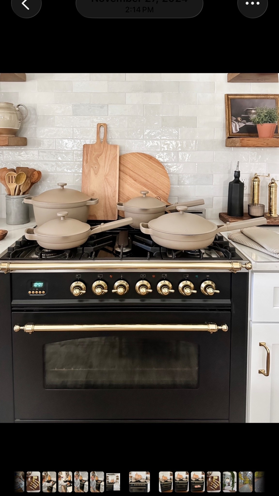 My Our Place cookware makes me feel like I’m ready for all of my holiday entertaining. (I’m not, but at least my kitchen looks the part.) The Always pots and pans are the cookware we reach for first, every time. Easy to cook with, even easier to clean up. 

#LTKGiftGuide #LTKHoliday #LTKHome