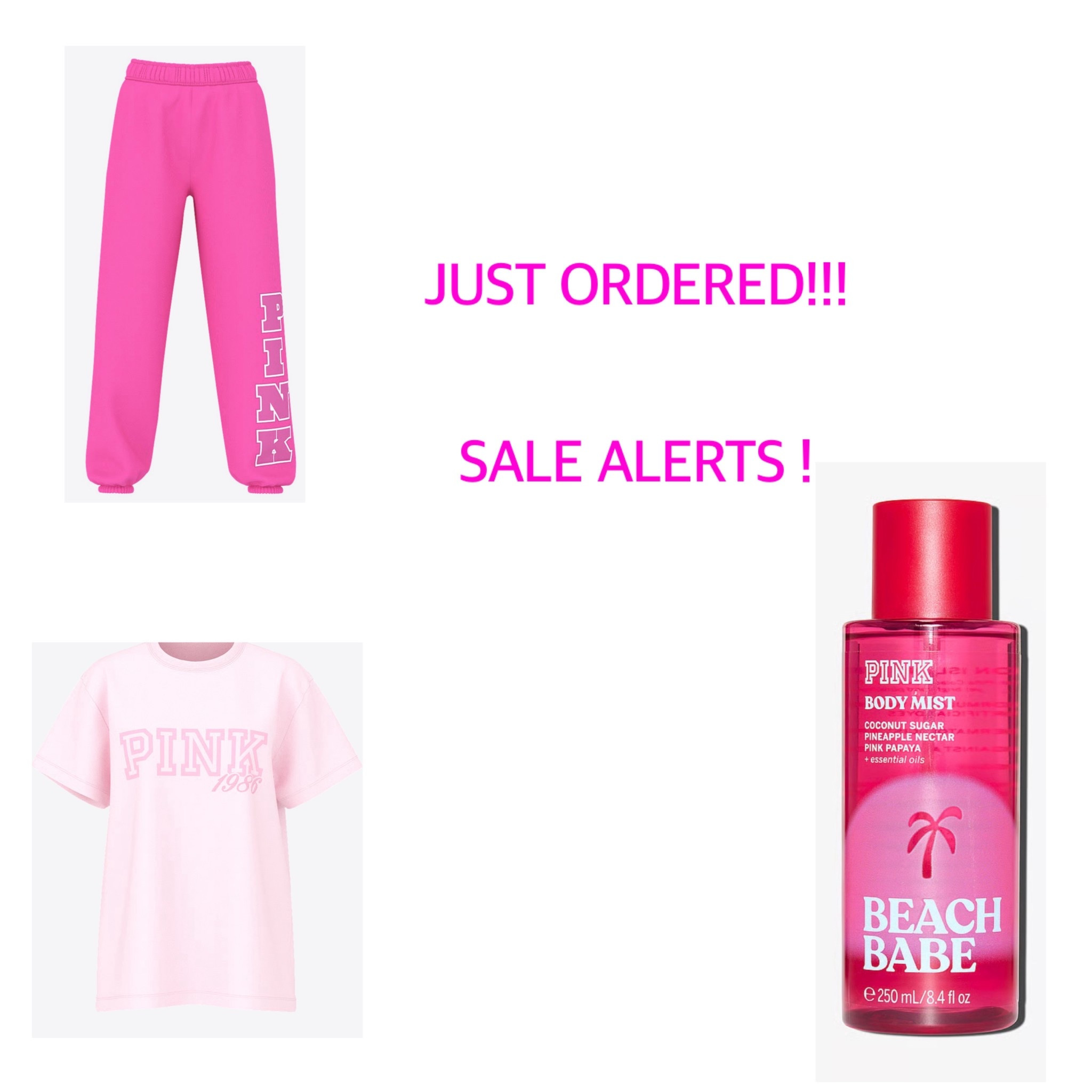 Had to reorder my sweats again because it got shipped to the wrong address 🤦‍♀️ #vspinkpartner @victoriassecret 

#LTKSaleAlert #LTKBeauty #LTKSeasonal