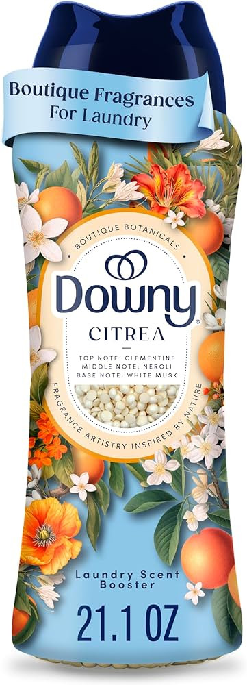 Downy Boutique Botanicals In Wash Laundry Scent Booster Beads, CITREA Scent, 21.1 oz, Boutique Fr... | Amazon (US)