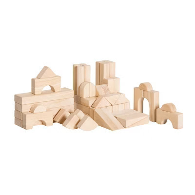 Kaplan Early Learning Wooden Unit Blocks for Building and Block Play Set I | Target