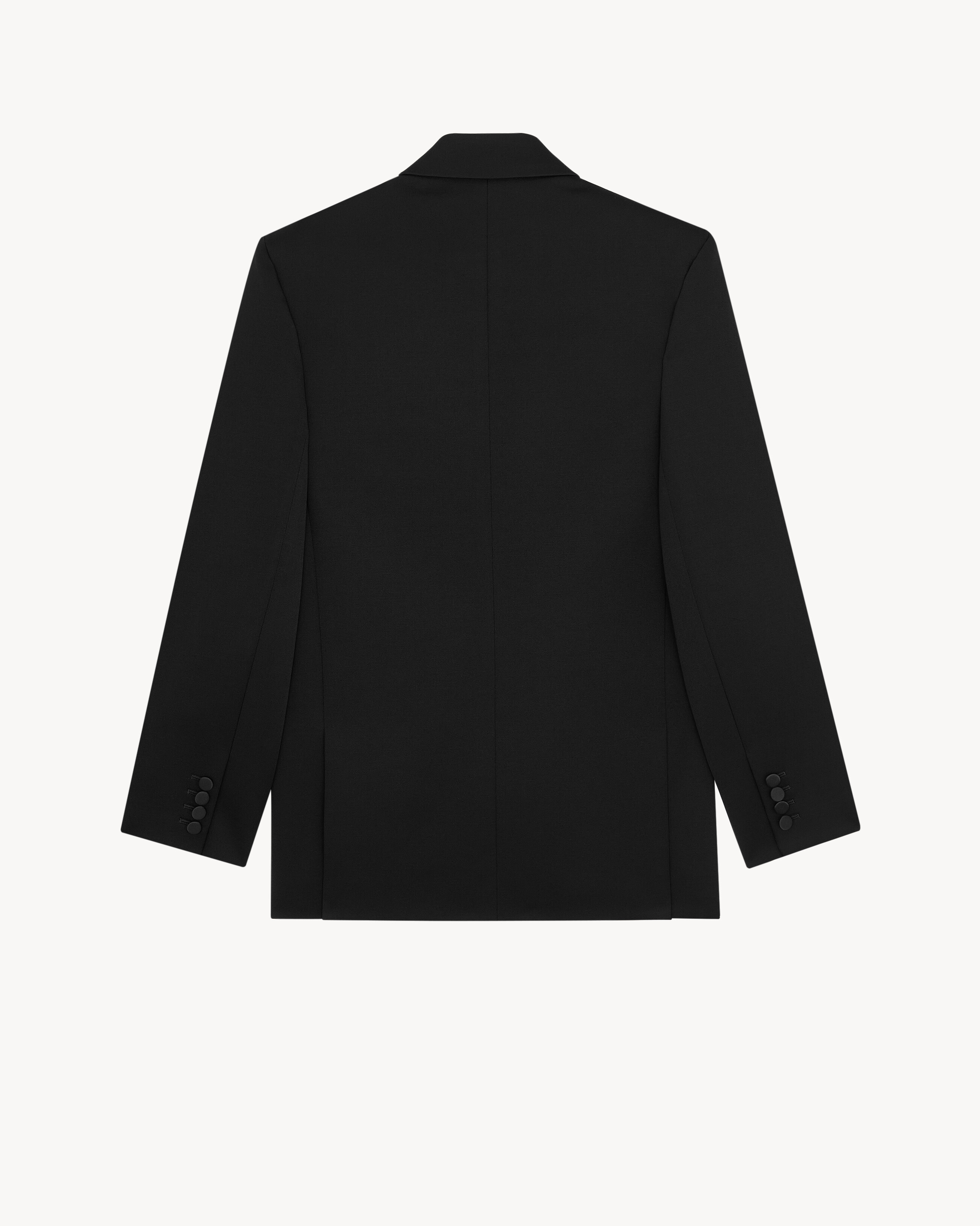tuxedo jacket in GRAIN DE POUDRE | Saint Laurent Inc. (Global)