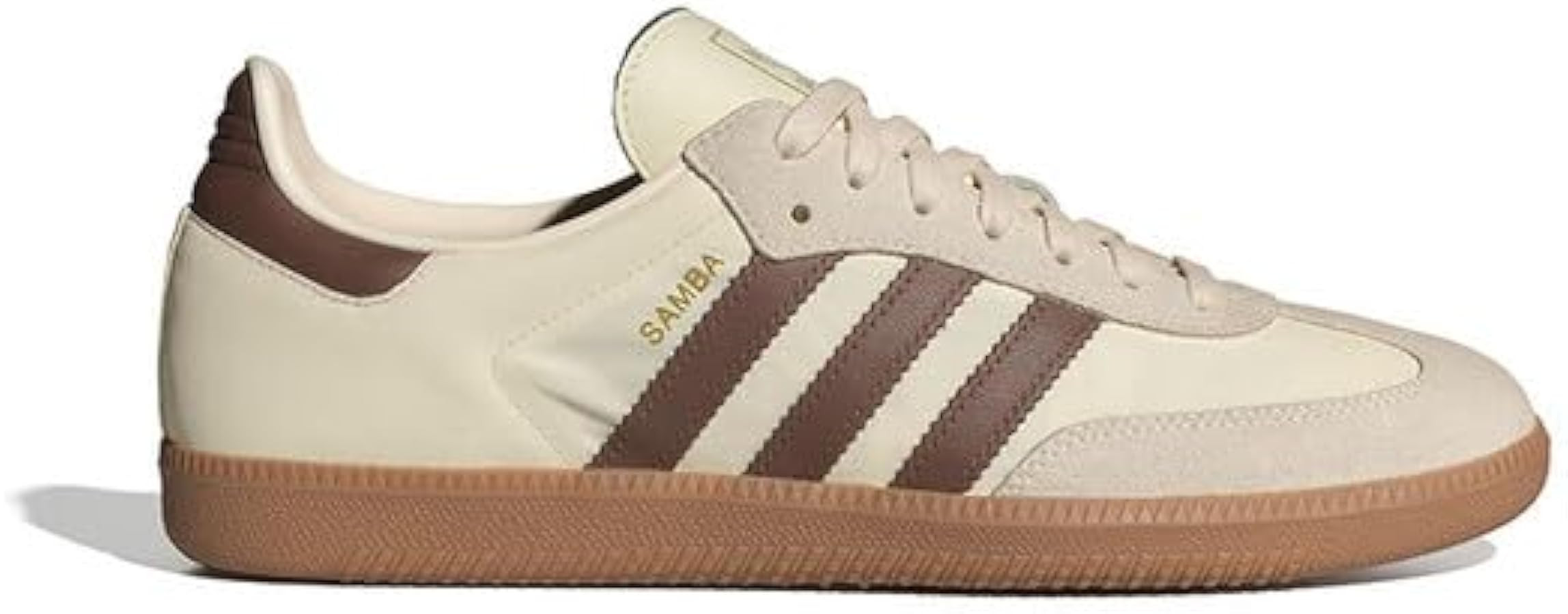 Adidas Samba OG Cream Preloved Brown White Women's Size 7.5 | Amazon (US)