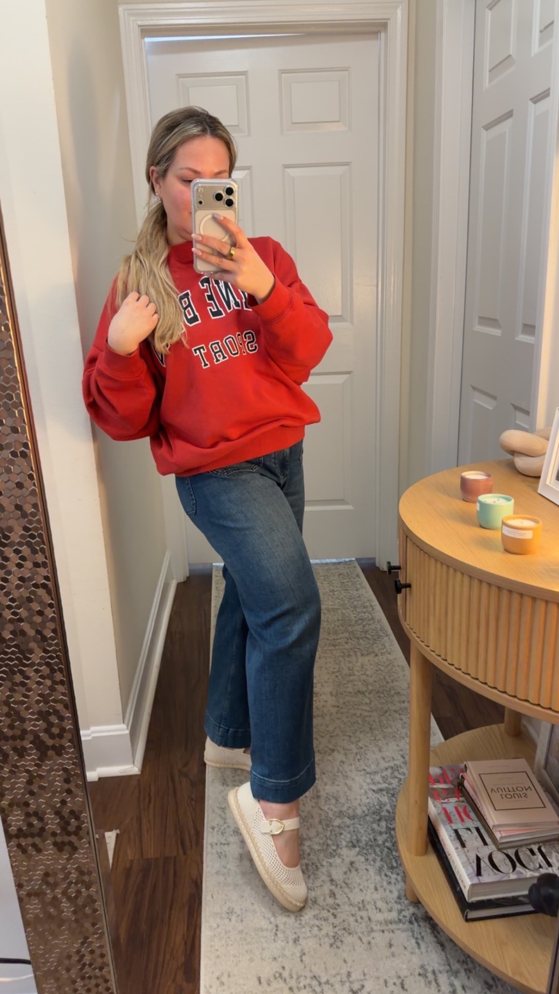 Perfect perforated ballet flats 
Maryjane’s
Ballet flat ivory 
Comfortable ballet flat 
Rothy’s espadrille

#LTKWorkwear #LTKSeasonal #LTKOver40