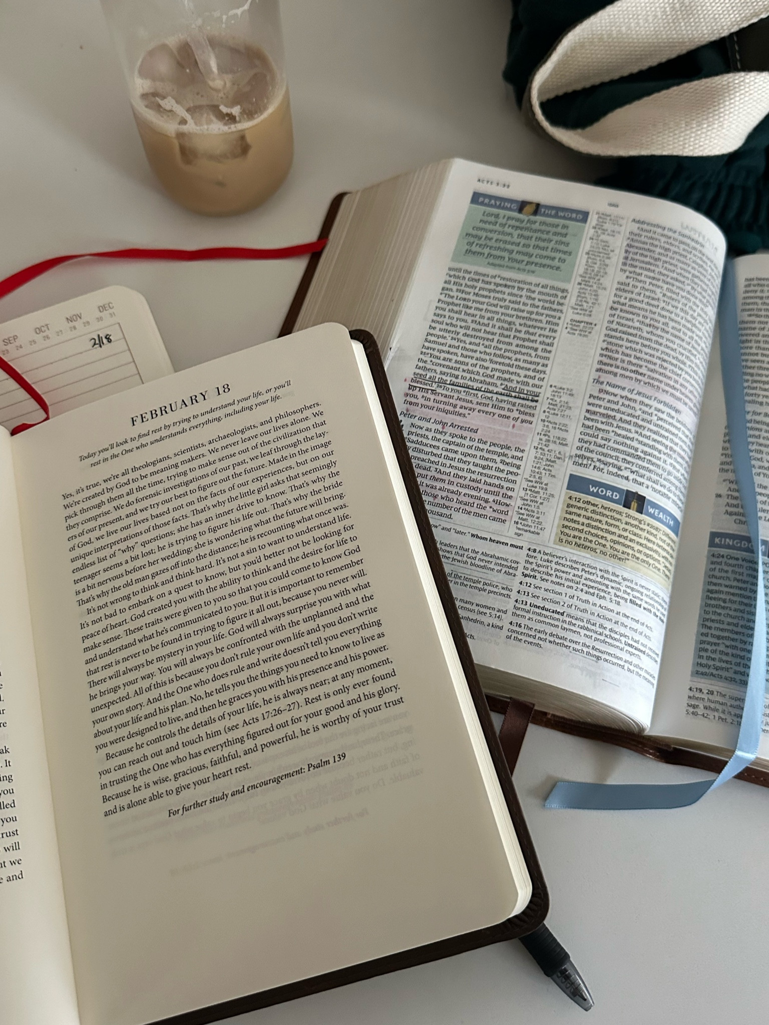 my favorite Bible + devotional to start the day🫶🏼 

#LTKSpring #LTKMostLoved