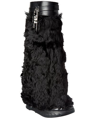 Shark Lock Leather Biker Boot | Gilt & Gilt City