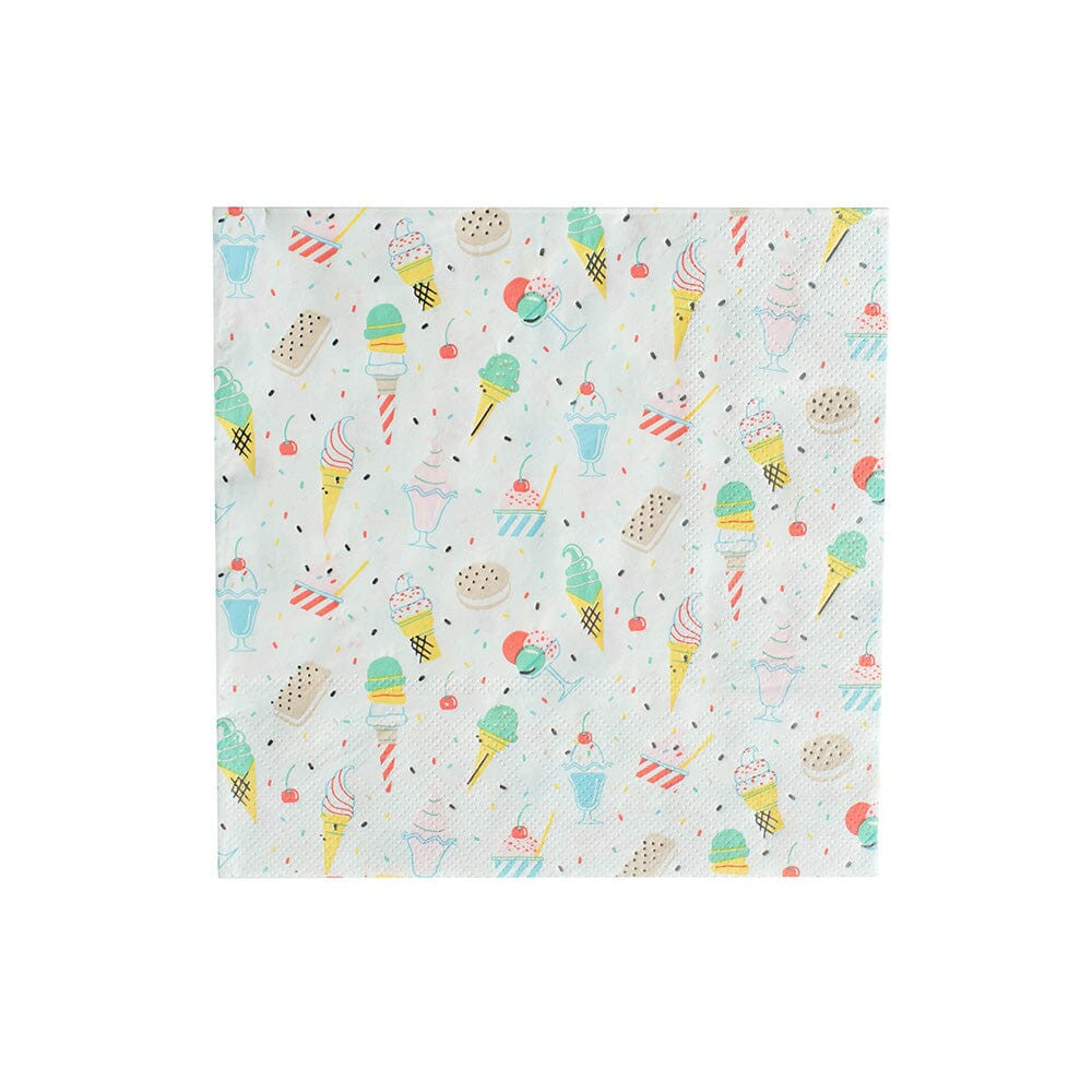 Ice Cream Dreams Large Napkin | Jollity & CO.