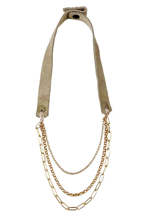 Slim Chain Classic | Short Gold | Twine & Twig
