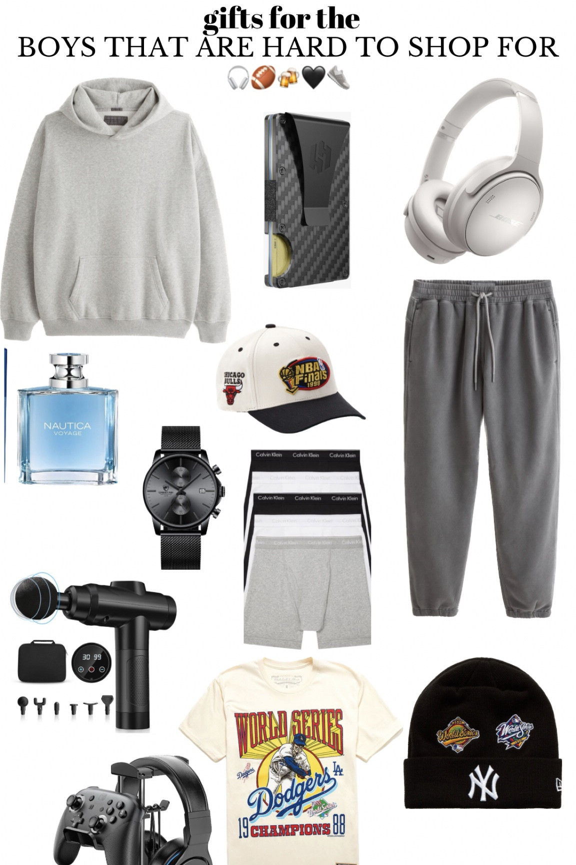 some gift ideas if you’re struggling with what to get a man in your life bcus we all know how hard it can be 😅

#LTKGiftGuide #LTKCyberWeek #LTKHoliday