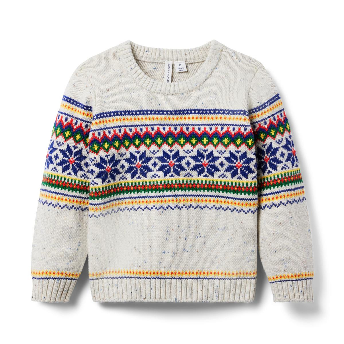 The Flurry Fair Isle Sweater | Janie and Jack