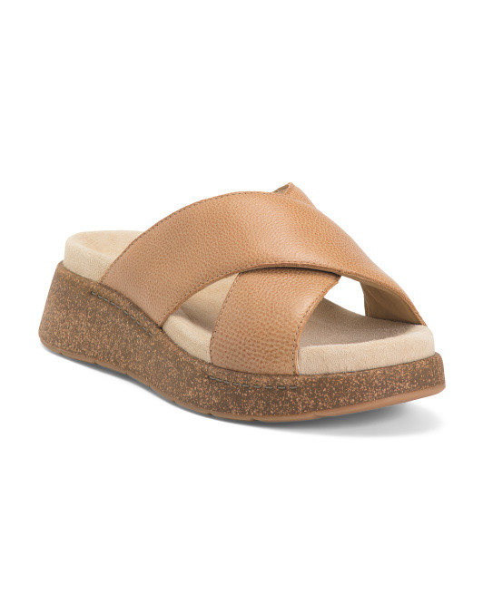 Leather Bridget Comfort Sandals | Women's Shoes | Marshalls | Marshalls