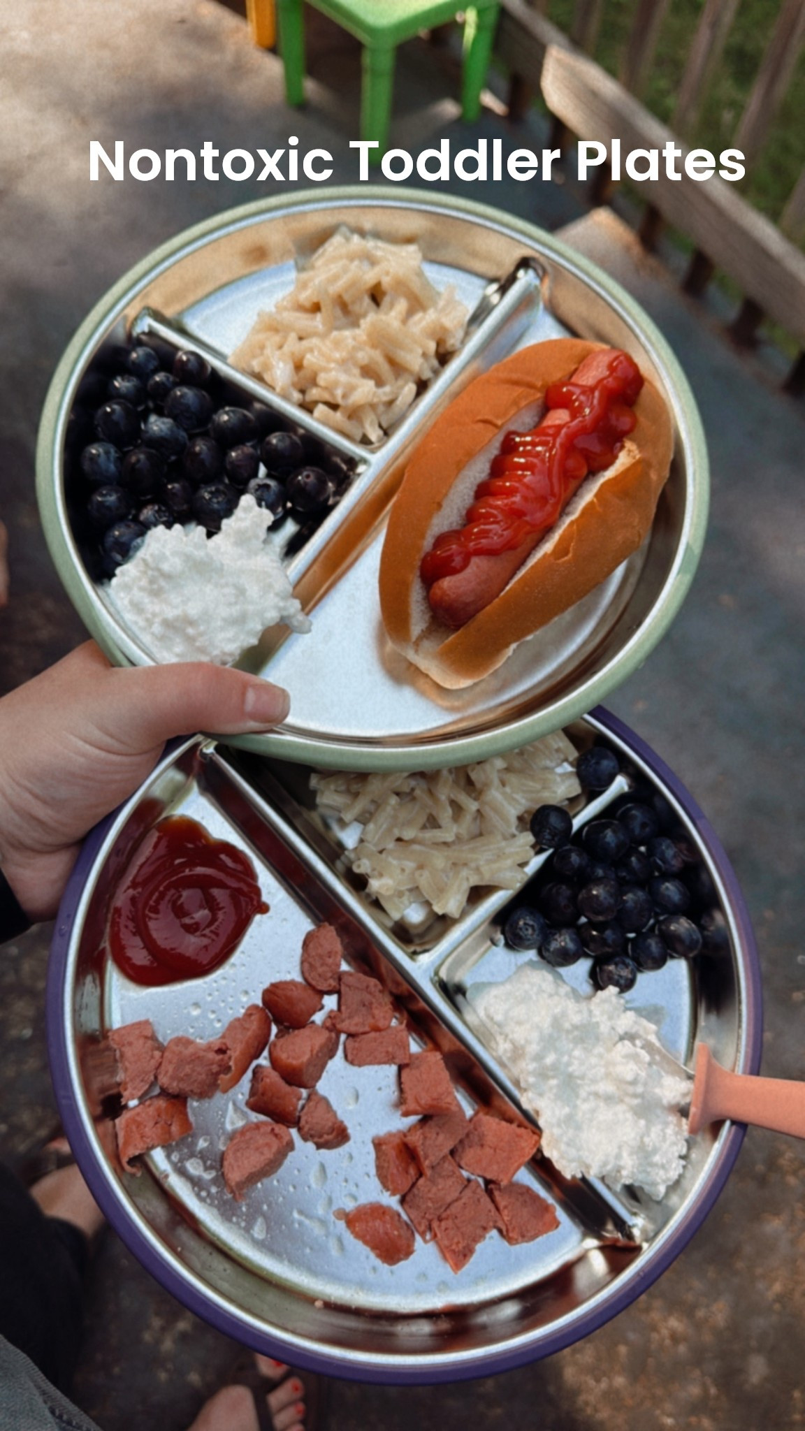 Love these nontoxic suctioned stainless steel plates! Bonus their dishwasher safe! 

#LTKFamily #LTKFindsUnder50 #LTKBaby