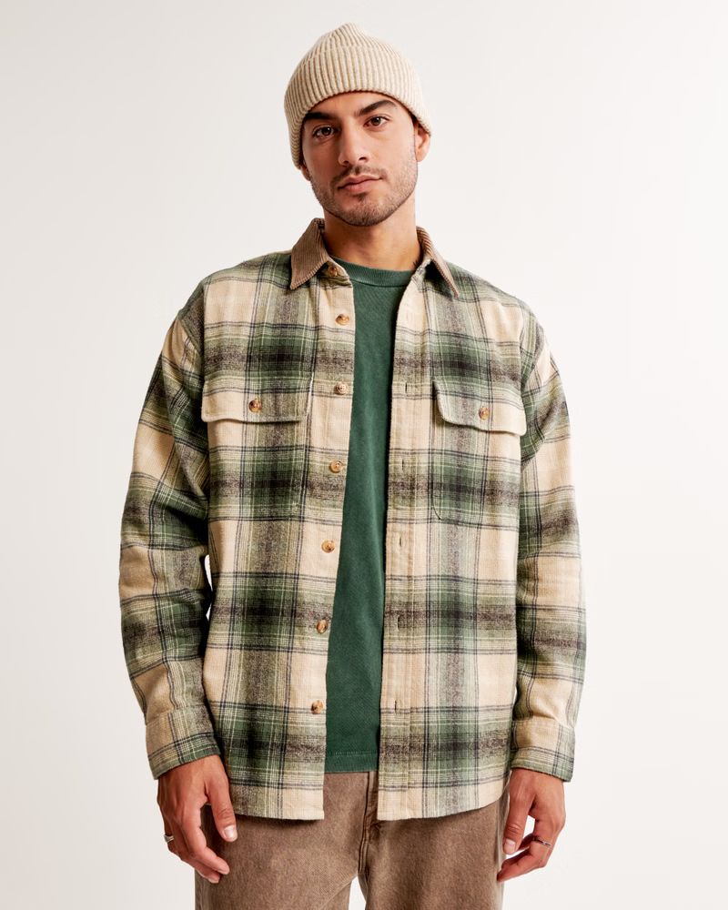90s Oversized Flannel | Abercrombie & Fitch (US)