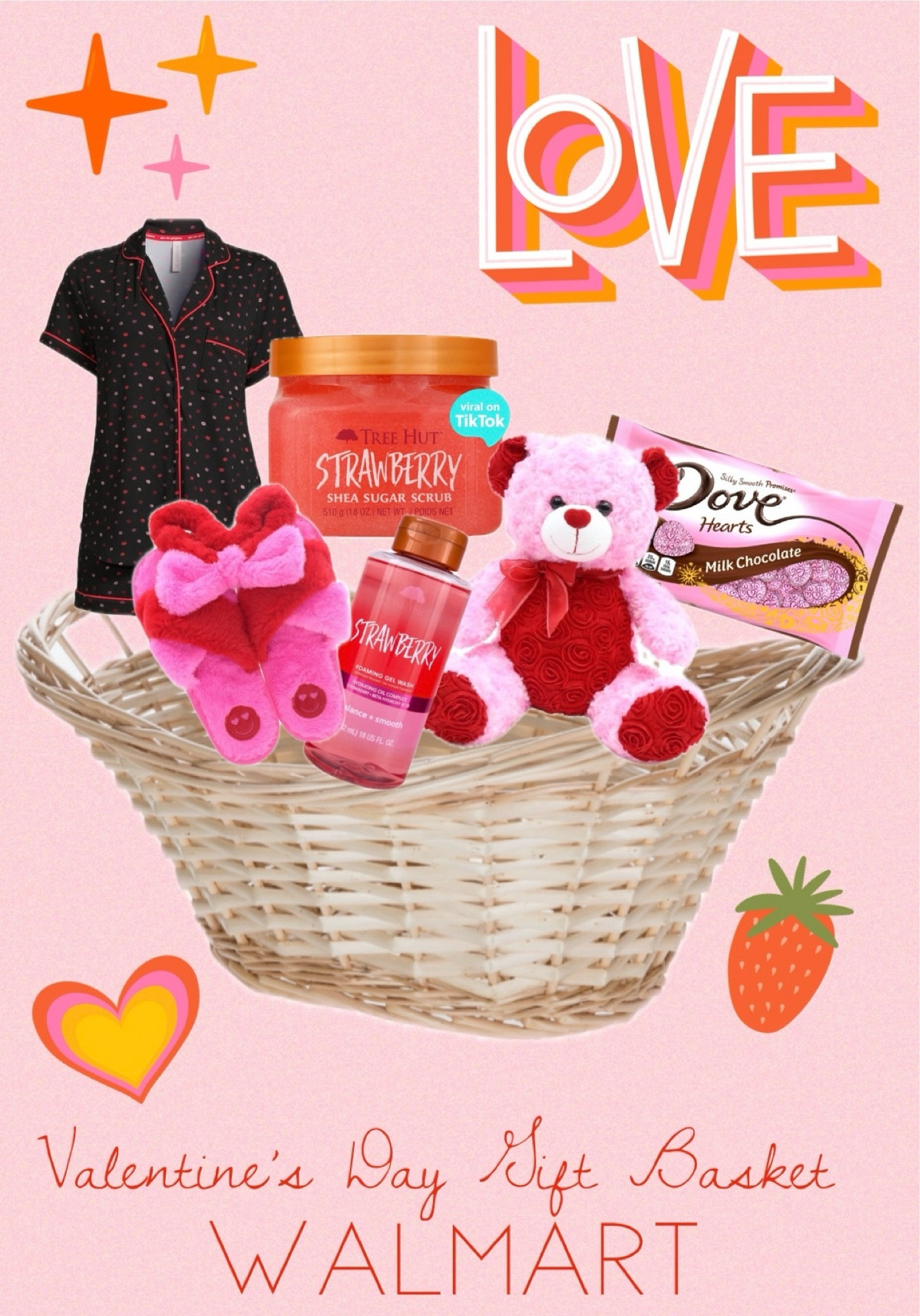 Simple & sweet Valentine gift basket for women 🩷🍓

#LTKGiftGuide #LTKSeasonal #LTKfindsunder50