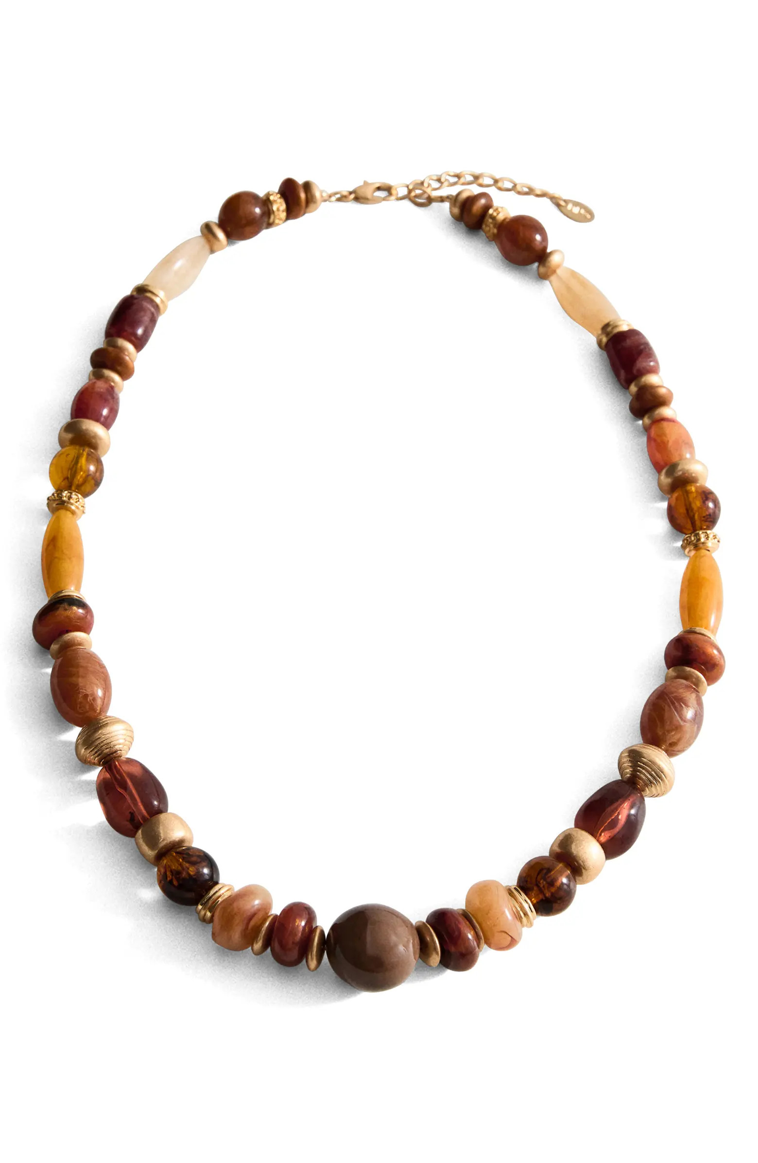 MANGO Combined Beads Necklace | Nordstrom | Nordstrom