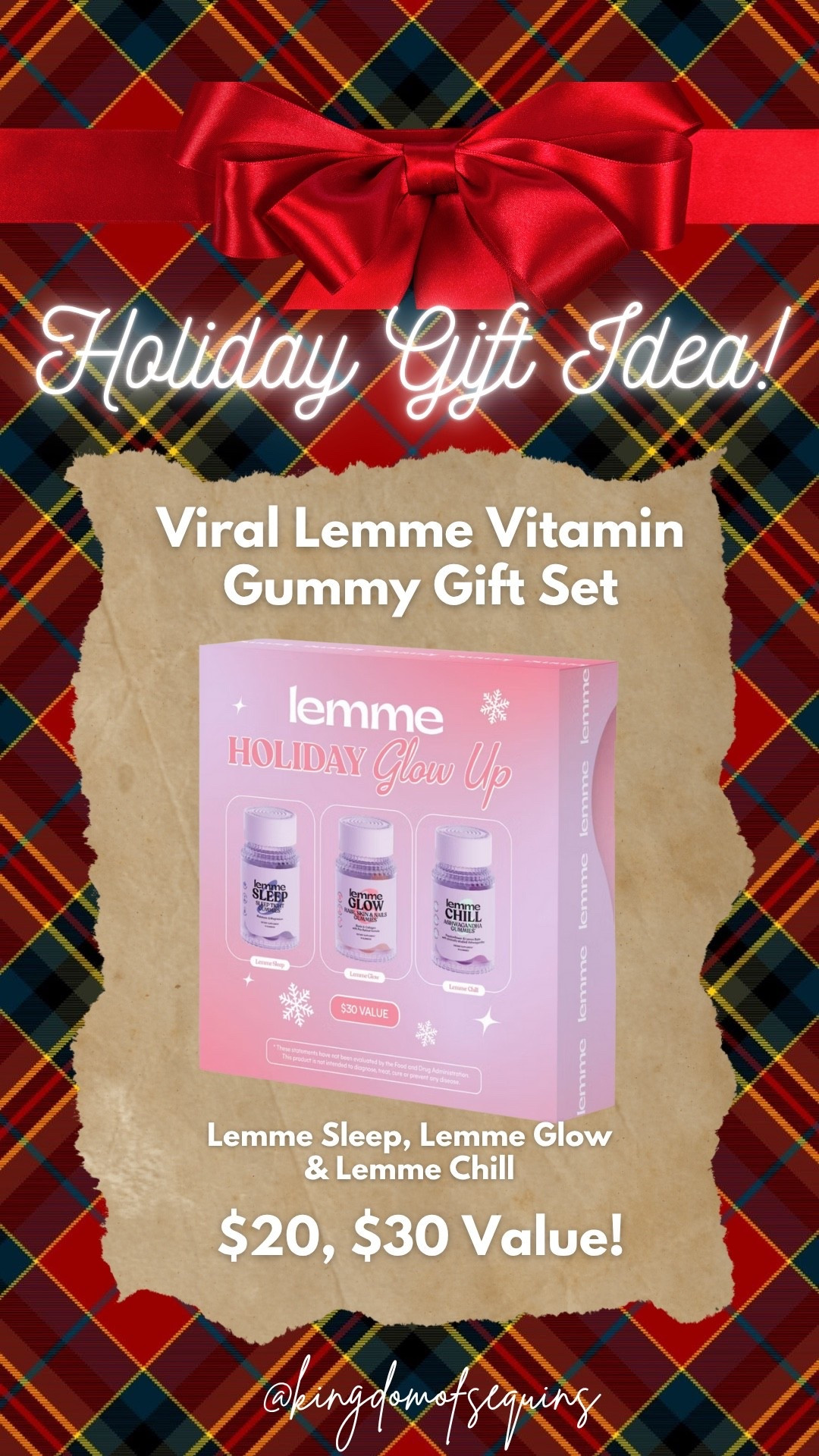Viral Lemme Gummy vitamin gift set!! Perfect to give as a gift or try out for yourself 🙌🏼

#LTKHoliday #LTKCyberWeek #LTKGiftGuide