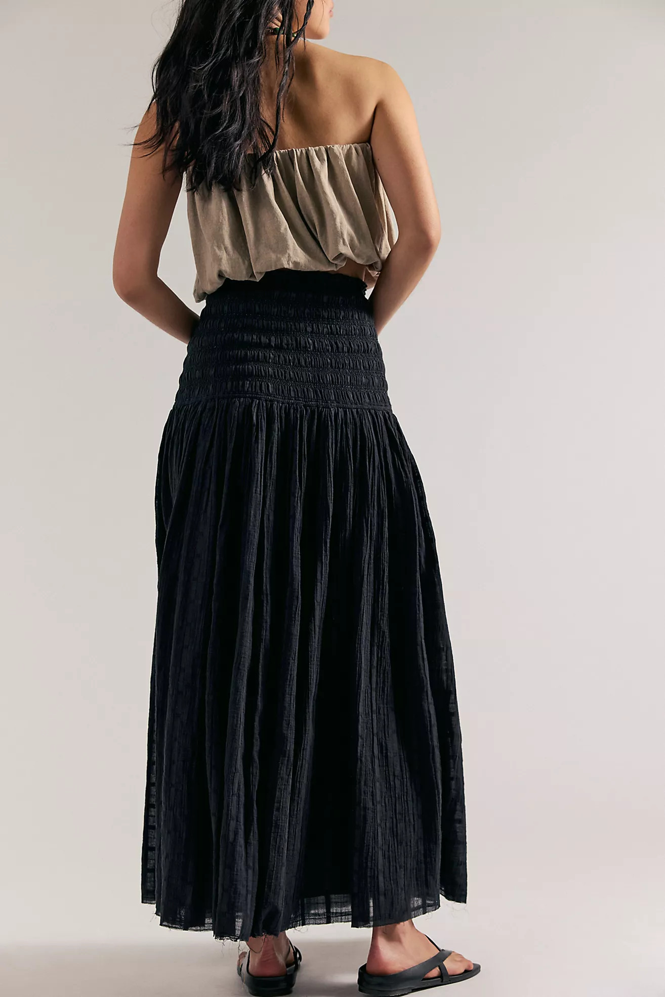 Raven Solid Convertible Maxi Skirt | Free People (Global - UK&FR Excluded)