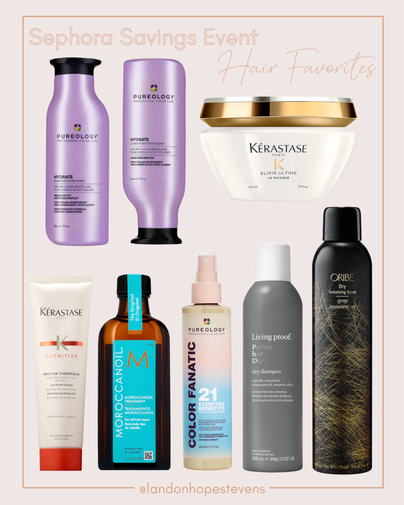 SEPHORA SAVINGS EVENT  ✨💄🤍 Hair favorites!

🤍 Use code “TIMETOSAVE” to get $$$ off your order based on your Sephora member status. See below for details!

🫶🏼 Rouge members get 20% off: 10/27-11/6
🫶🏼 VIB members get 15% off : 10/31 - 11/6
🫶🏼 Insider members get 10% off: 10/31 - 11/6

#LTKsalealert #LTKfindsunder100 #LTKbeauty