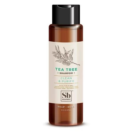 Soapbox Shampoo, Tea Tree with Shea Butter, 16 Oz Bottle | Walmart (US)