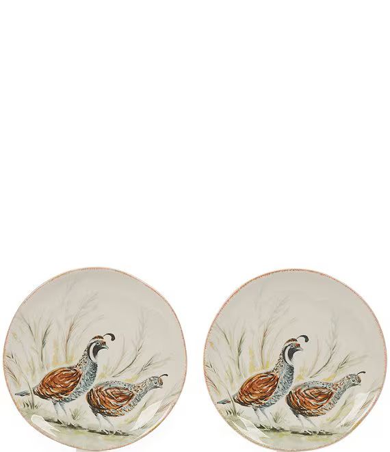 Southern LivingFestive Fall Collection Quail Accent Plates, Set of 2 | Dillard's