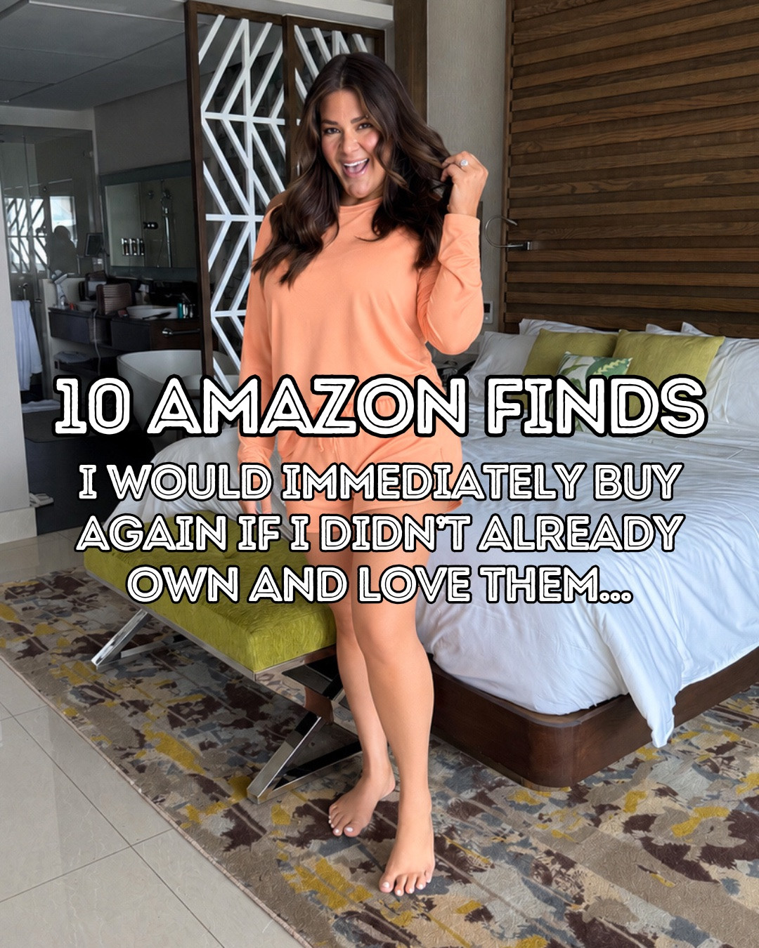 I test a LOT of Amazon products, and these are the ones I find myself reaching for over and over again. From the most flattering jeans and mini flare leggings to the comfiest wireless bra, designer-inspired jewelry, elevated shorts, beach-ready sandals, beauty finds, and even a few home favorites that make everyday life easier.

#amazonfinds #AmazonFavorites #midsizefashion #AffordableFashion #AmazonMustHaves

#LTKdayinmylife #LTKmorningroutine #LTKMidsize