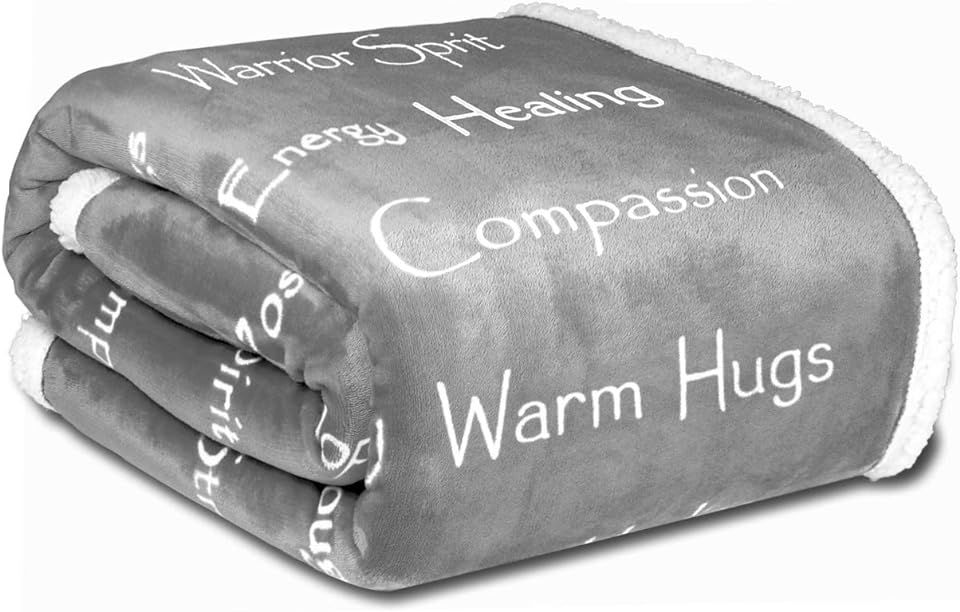 WOLF CREEK BLANKET Co. - Compassion Blanket Brand - (50X65) Strength Courage Super Soft Warm Hugs, G | Amazon (US)