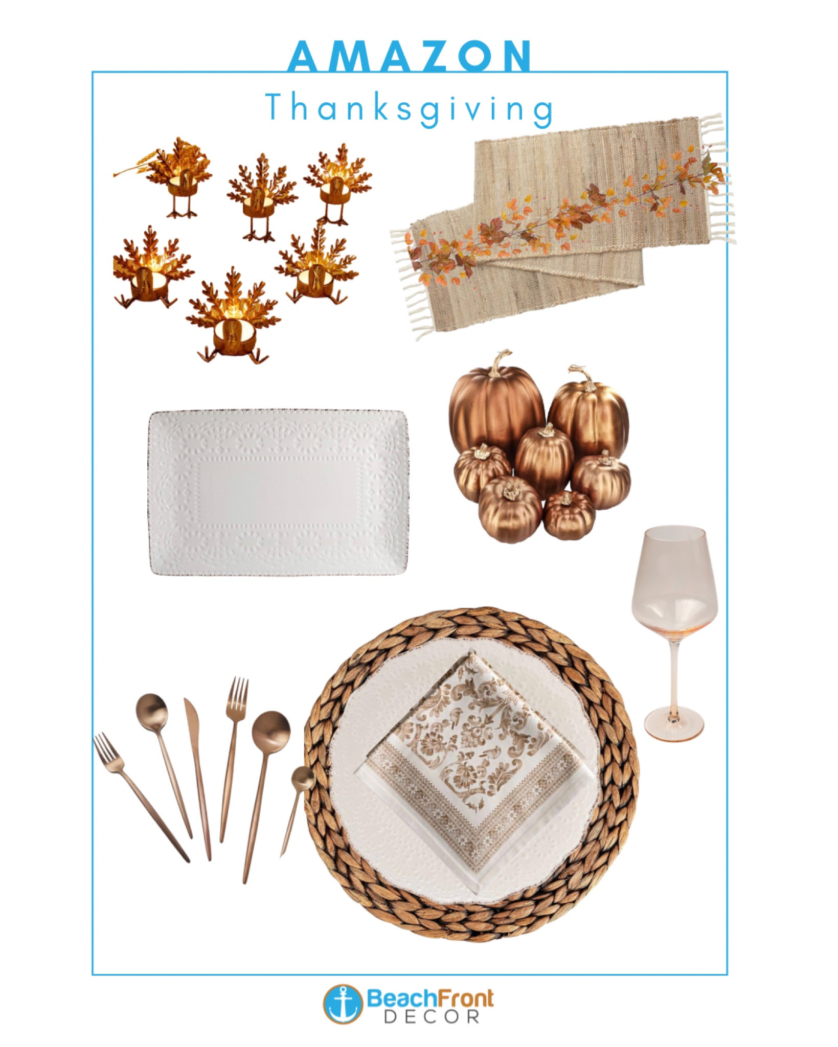 Thanksgiving table setting with products from Amazon 🦃



#LTKhome #LTKparties #LTKHoliday