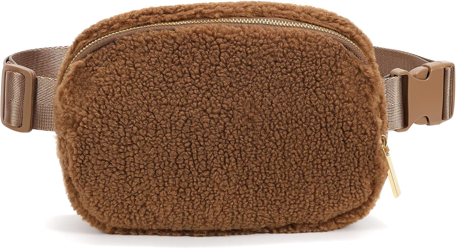 Fleece Belt Bag Sherpa Crossbody Bags for Women Fanny Pack Bum Hip Waist Bags Adjustable Standard... | Amazon (US)