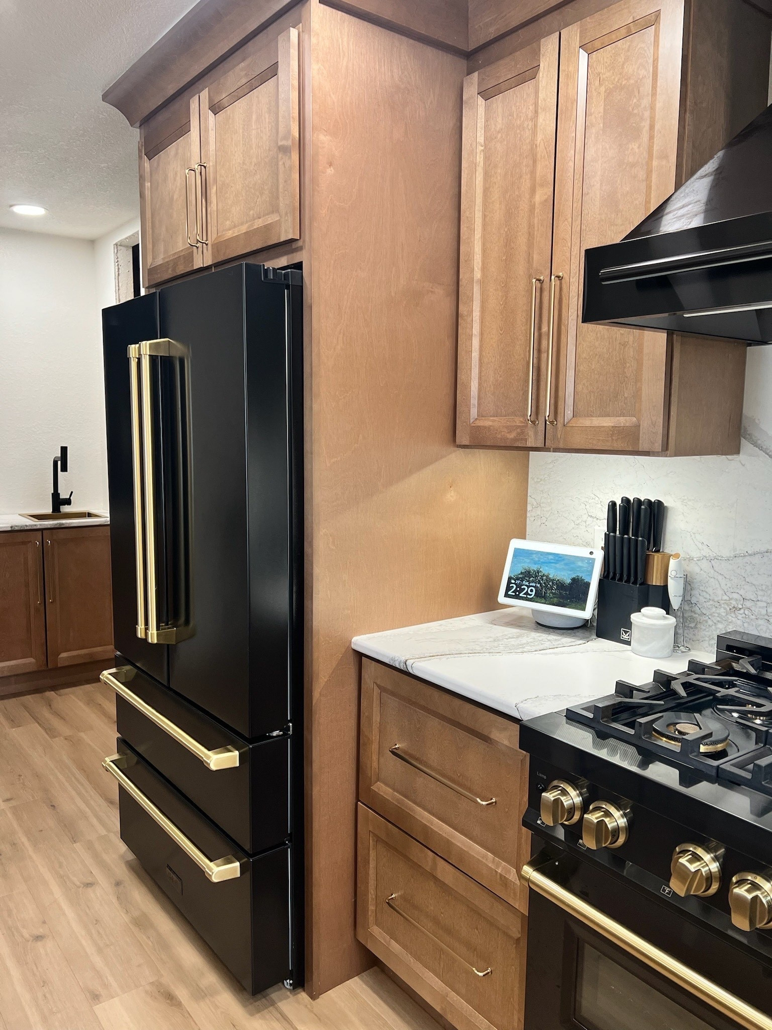 Black appliances are making a comeback and we LOVE ours! You can choose between bronze and gold accents. 

#LTKHome #LTKmomlife