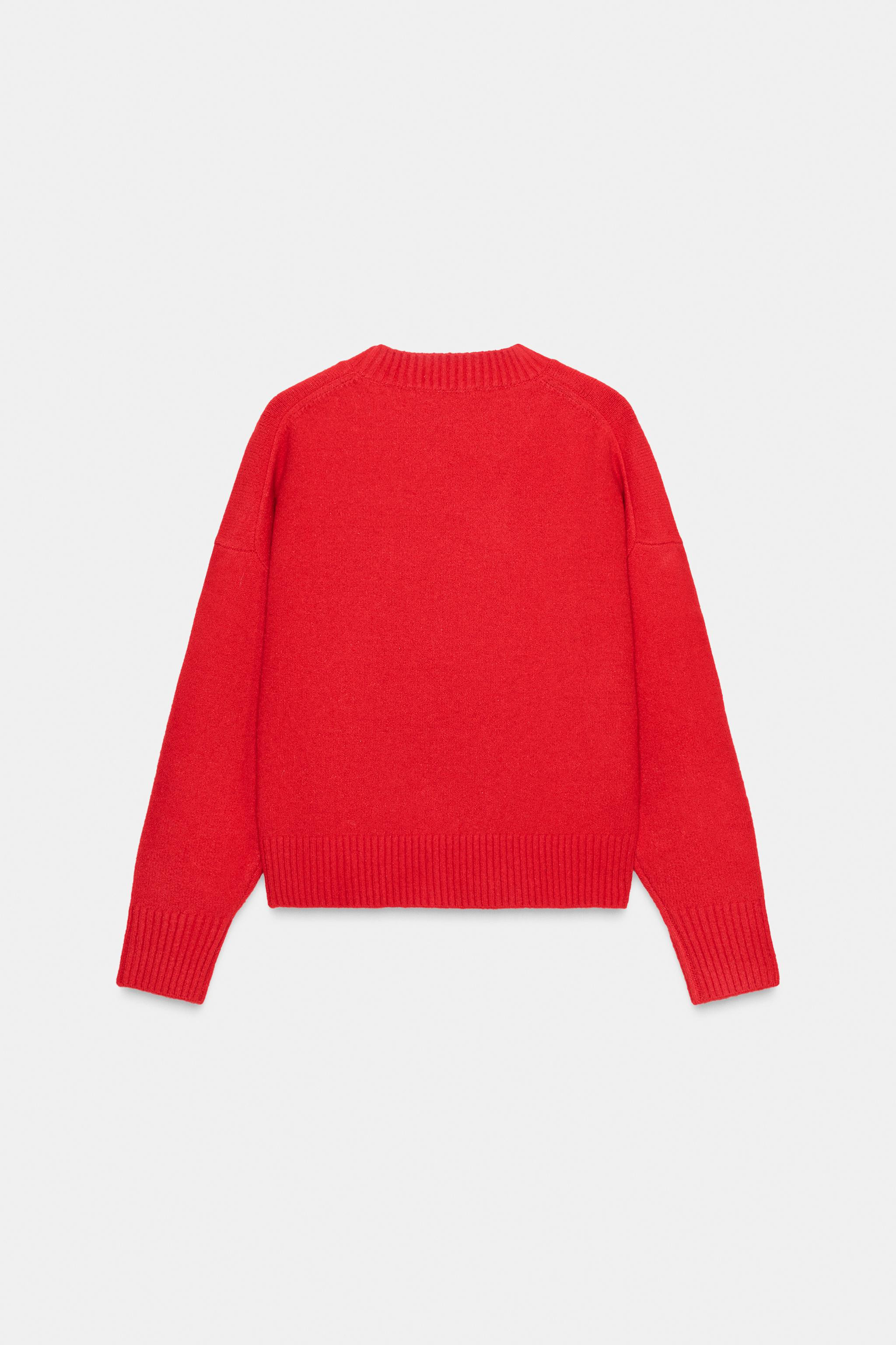 SOFT PLAIN KNIT JUMPER | Zara UK