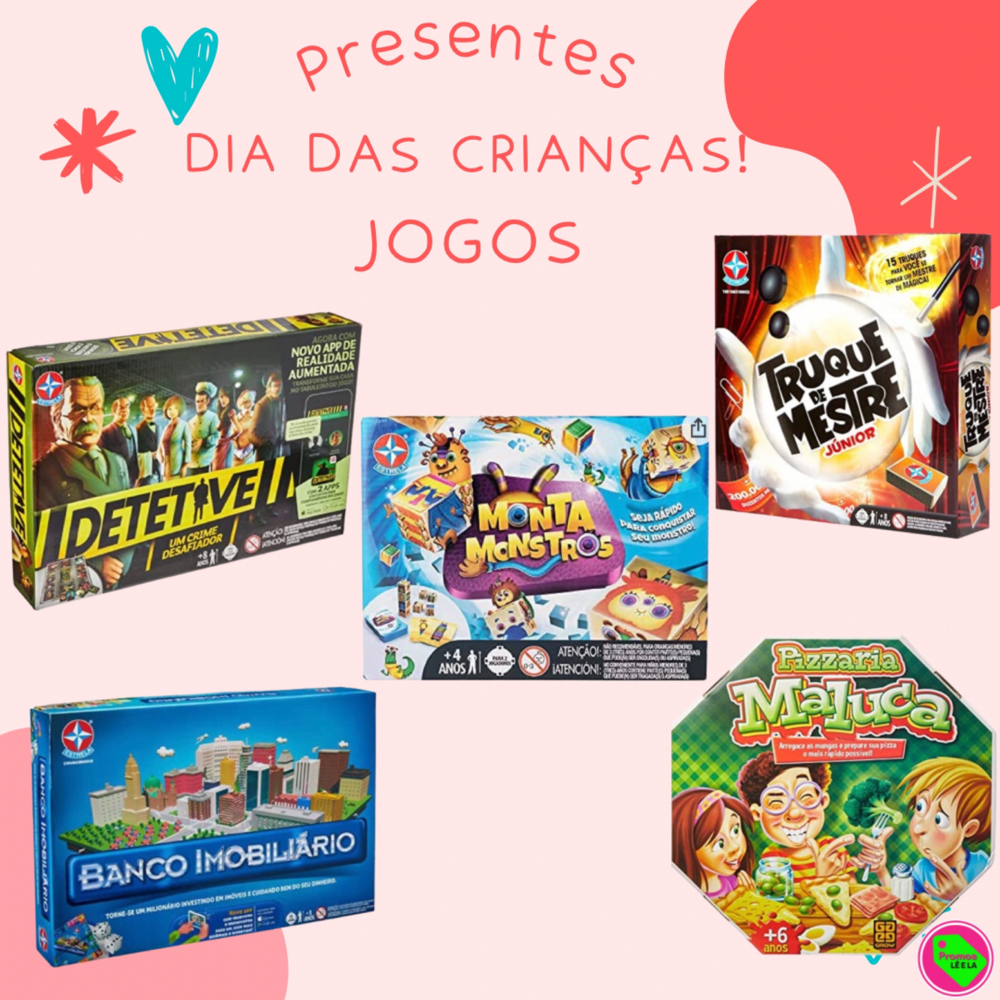 Os jogos são para todas as idades. Seja uma criança ou adulto, quem não gosta de uma partidinha? Ou um jogo de mistérios e enigmas? Até mesmo os divertidos, tem para todos os gostos. 

Aproveite alguns produtos da nossa seleção para presentear. 



#LTKkids #LTKbaby #LTKbrasil