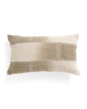 14x24 Aaden Hand Woven Pillow | TJ Maxx