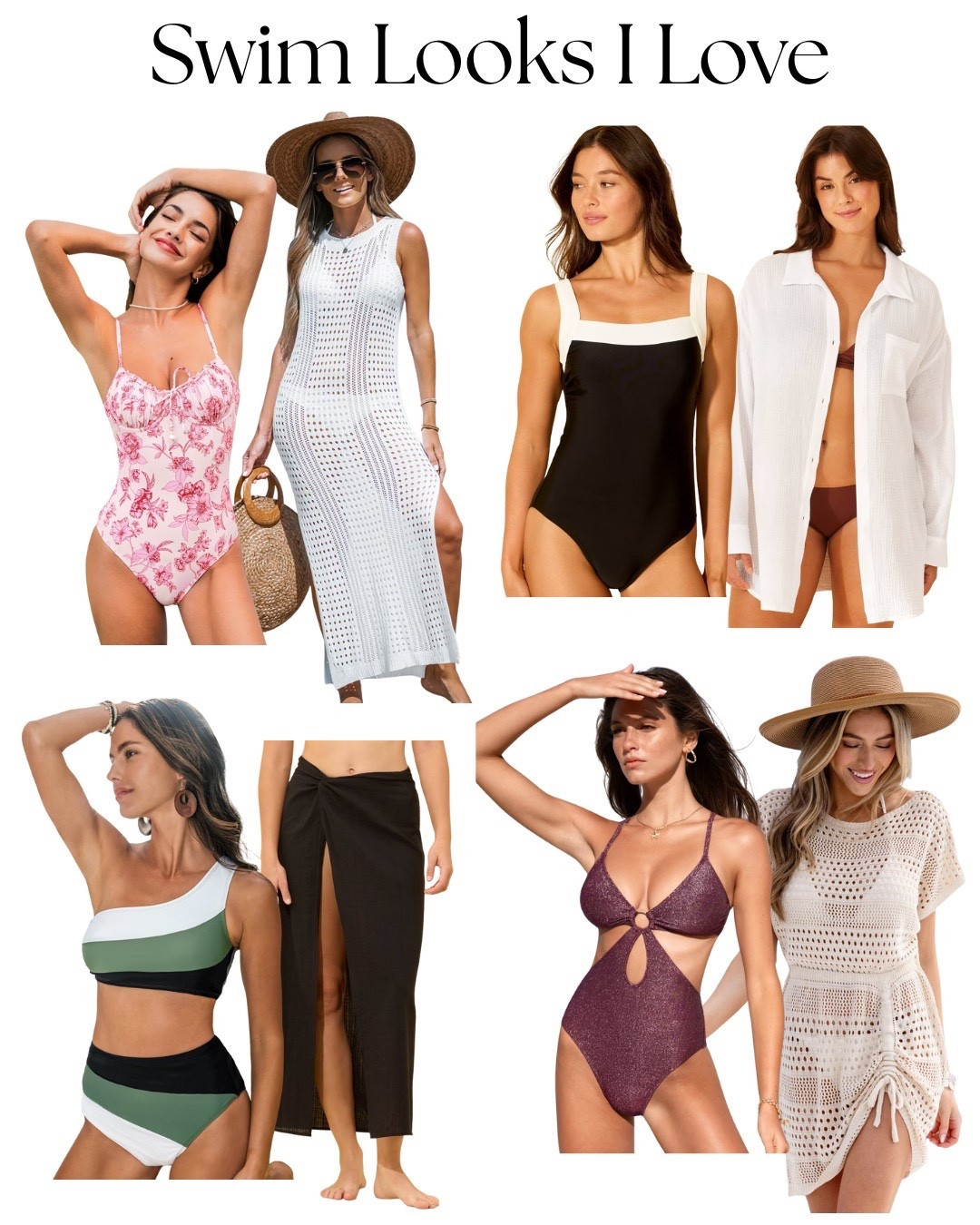 Target swim looks I love! One piece swimsuit, swims for moms, sexy one piece, swim cover up, color block swim

#LTKSeasonal #LTKootd #LTKmomlife