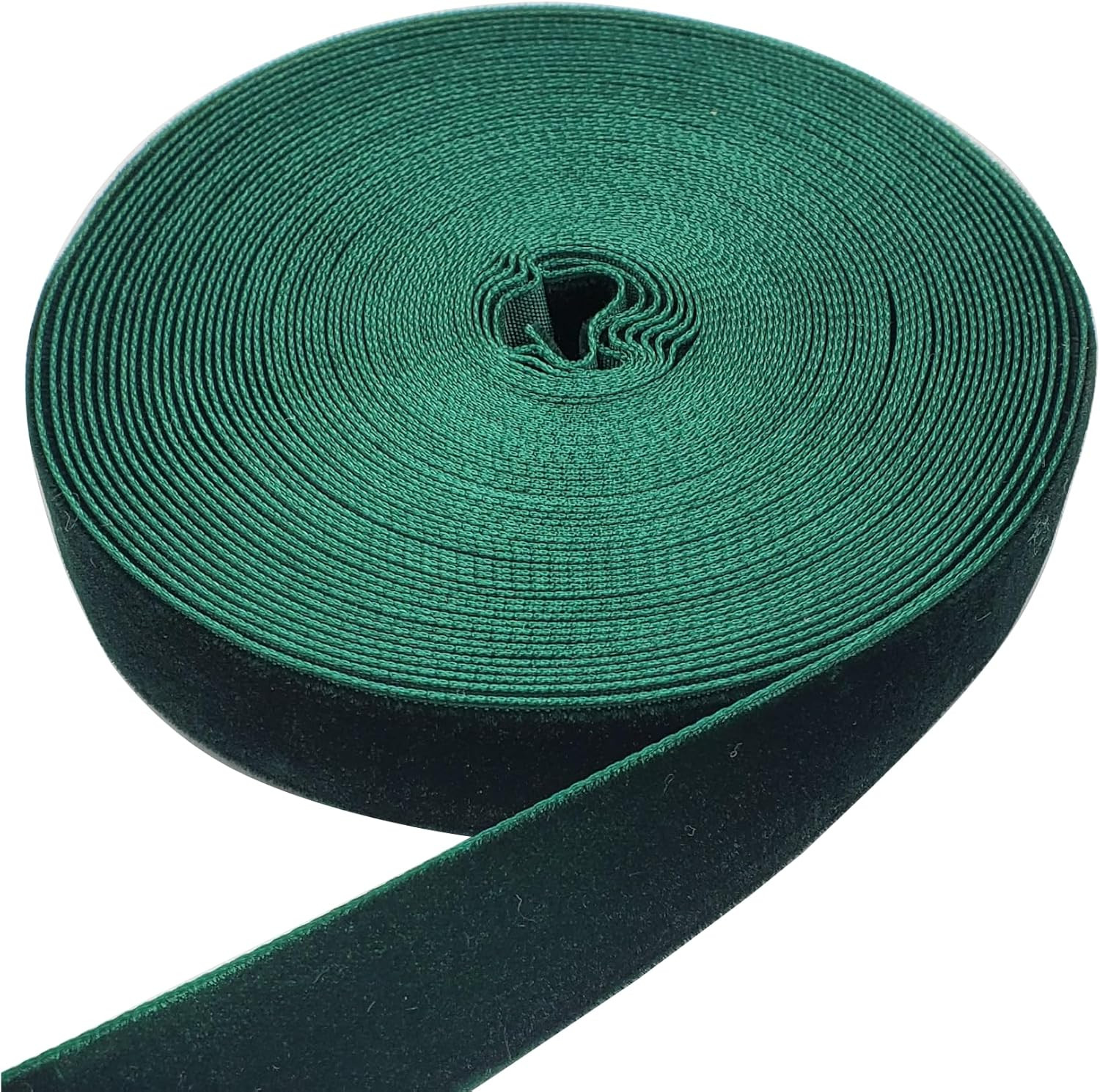 10 Yards Velvet Ribbon Spool (Dark Green, 5/8") | Amazon (US)