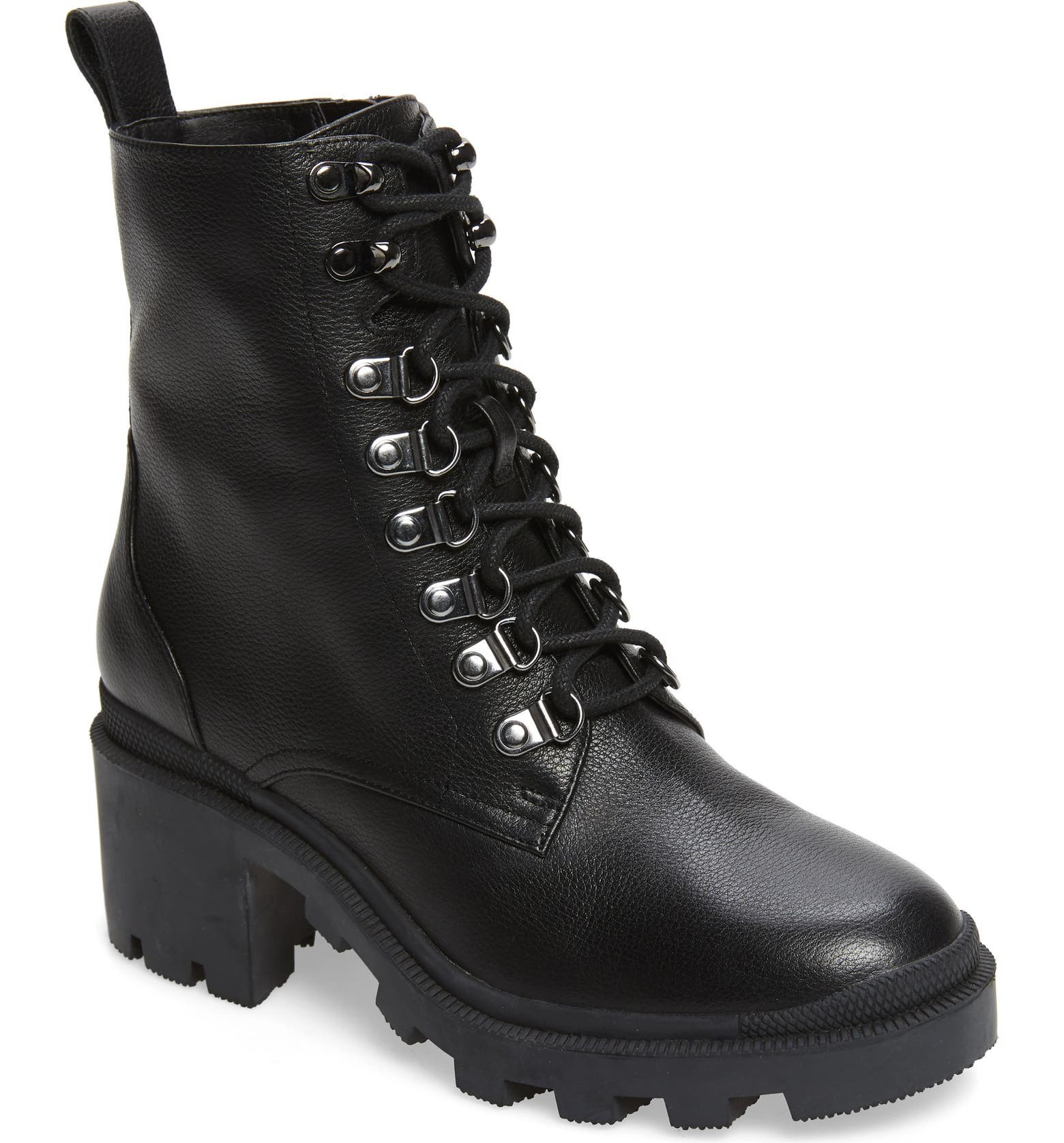 Taylor Block Heel Combat Boot | Nordstrom