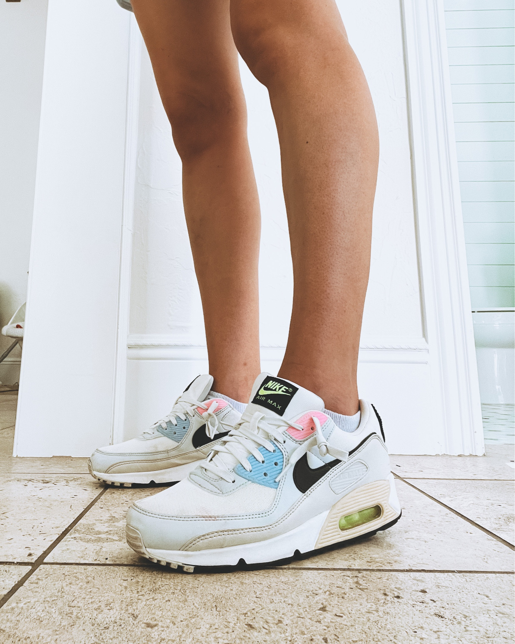 Nike Air Max 90 sneakers / white sneakers / white tennis shoes / running shoes / cute tennis shoes / nikes / athleisure / size 11 sneakers 

#LTKunder100 #LTKshoecrush #LTKBacktoSchool