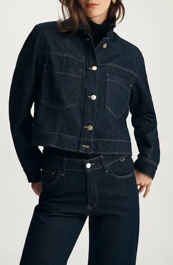 Mavi Jeans Tanya Crop Stretch Denim Jacket | Nordstrom | Nordstrom