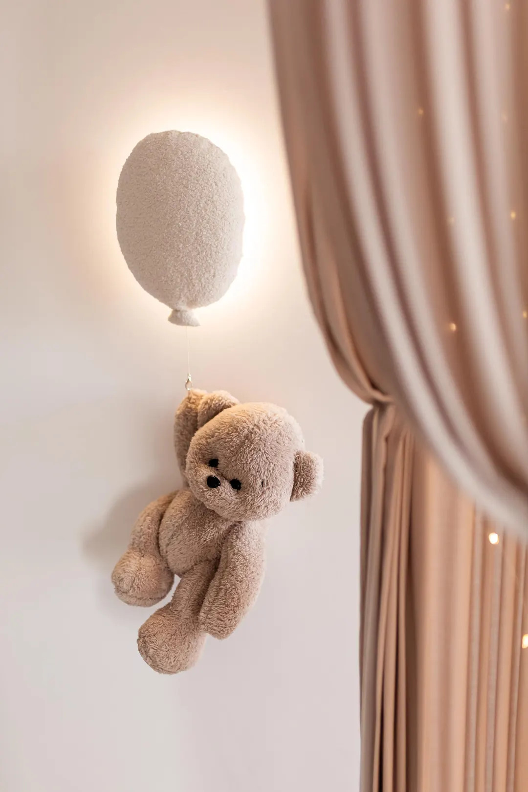 Balloon Night Light With Plush Toy: Nursery Wall Decor - Etsy | Etsy (US)