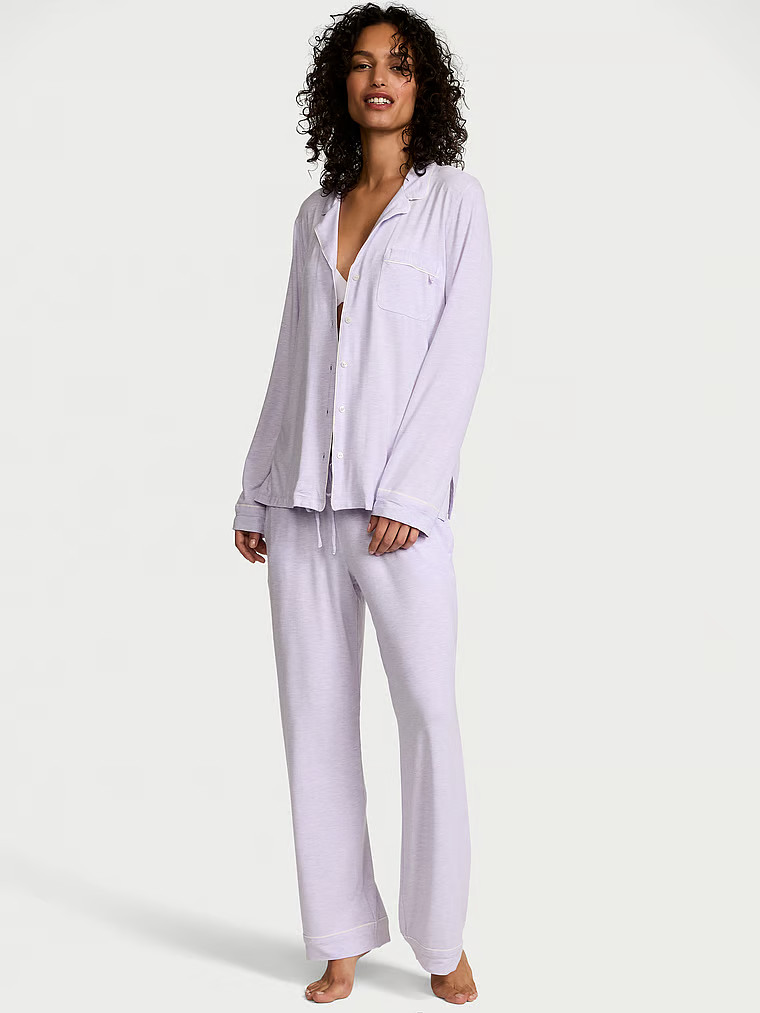 Modal Soft Long Pajama Set | Victoria's Secret (US / CA )