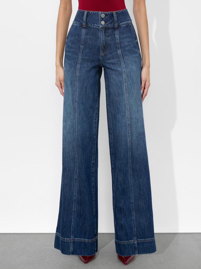 MAME WIDE LEG JEAN | Alice + Olivia