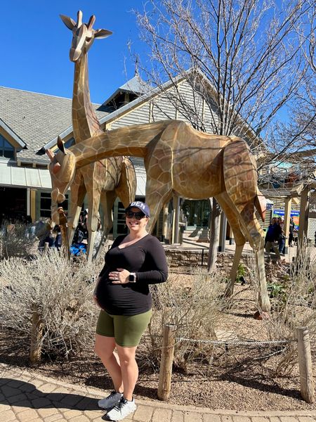 The first day of April was definitely no joke here! It was the perfect day to head to the zoo and enjoy one last family day for Spring Break. It was also the perfect day to wear my maternity shorts since this Mama is over pants! Can this be my new work outfit?! So comfy! 

#LTKunder50 #LTKfamily #LTKbump
