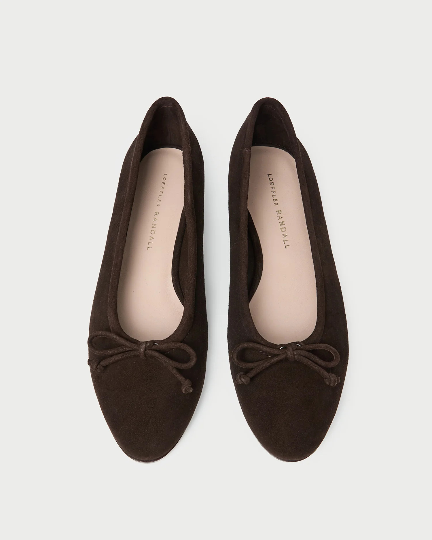 Noelle Brown Suede Ballet Flat | Loeffler Randall