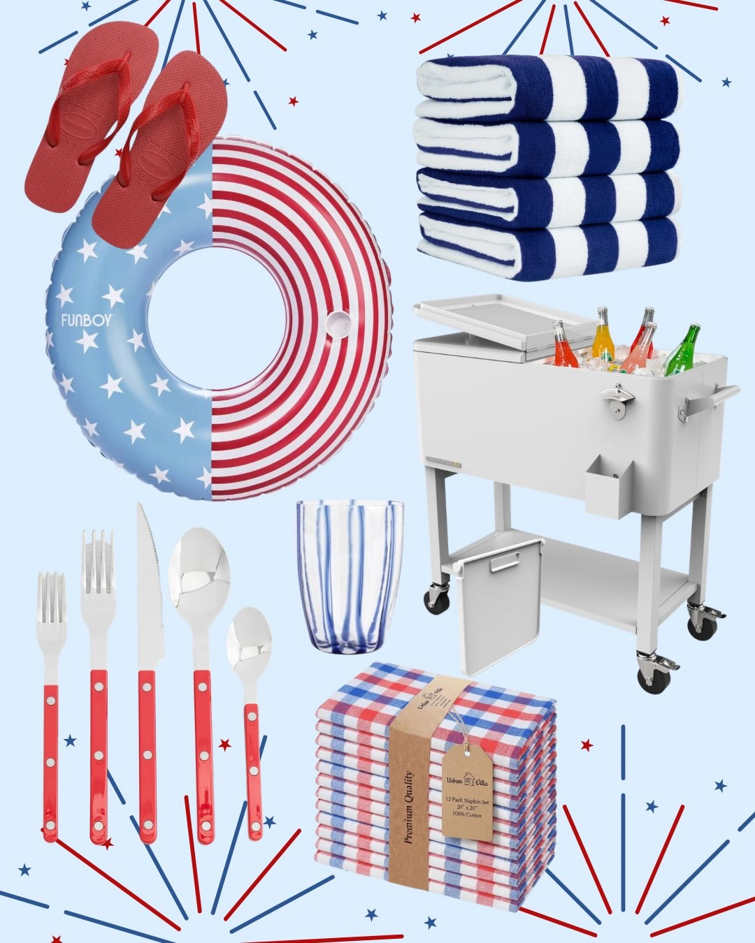 Hosting for the 4th? I rounded up 30+ Prime finds you can still get in time 🇺🇸 and yes I’m very into the spindrift 🍑 tea 10/10!!!

#LTKSeasonal #LTKHome