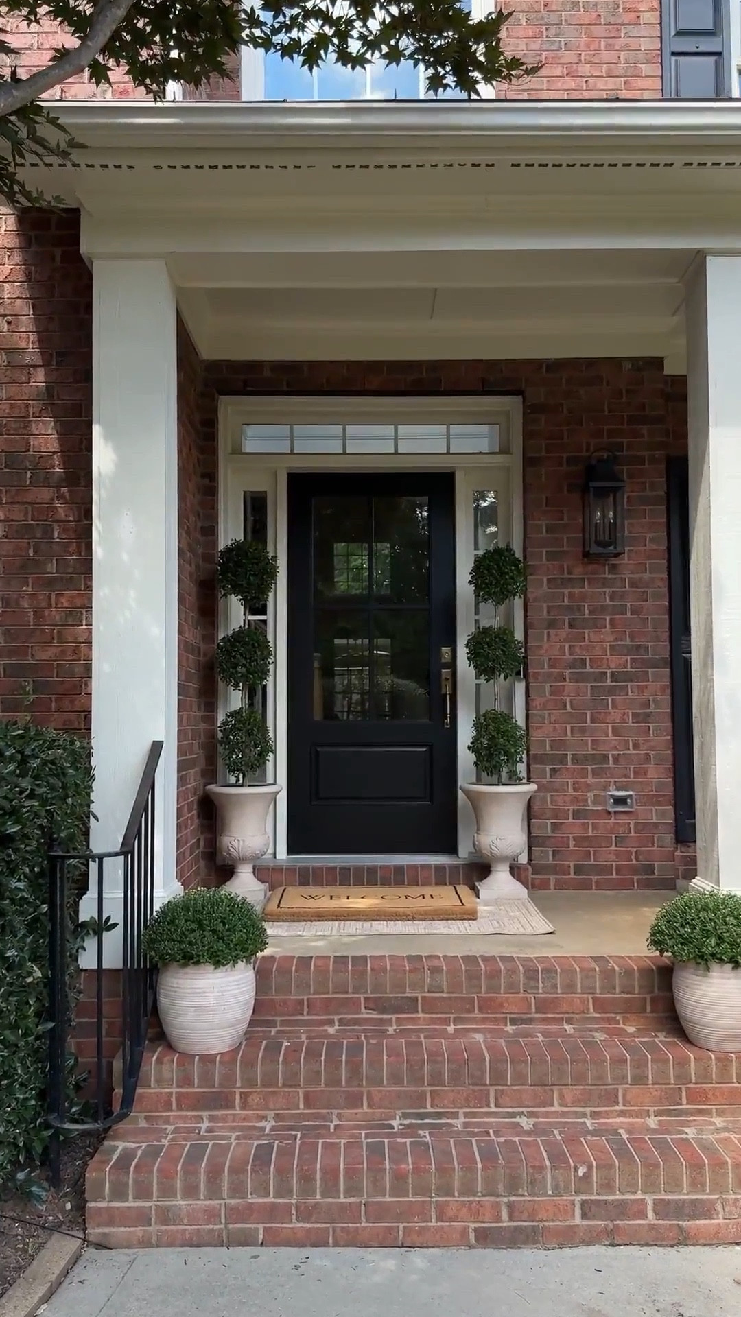 We just renovated our front porch, and we're totally obsessed with it! Love how it's simple but adds character, especially with the updated door and some beautiful planters to tie it all together. 

patio decor, home refresh, neutral style, outdoor furniture, exterior design, cozy home, front porch goals, cozy vibes, lowes

#LTKU #LTKSeasonal #LTKHome